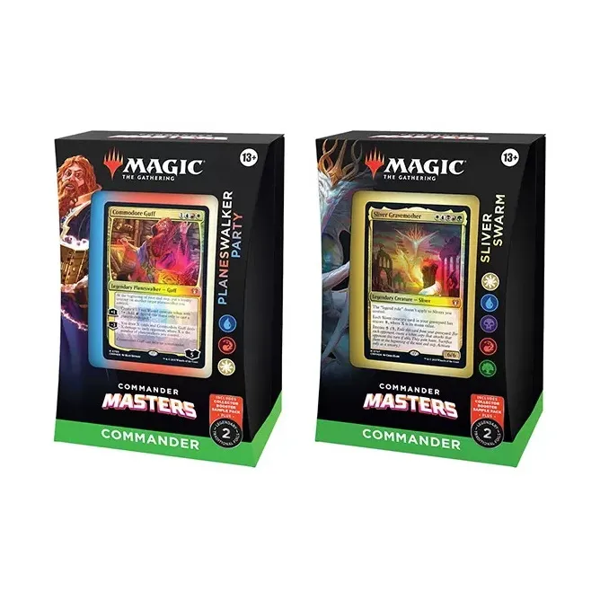Hasbro Magic  The Gathering Commander Master Preconstructed Deck MTG Card Game Battle Cards-2