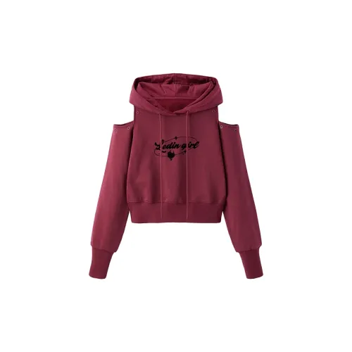 LEDIN Sweatshirts Women's Dark Red In Stock