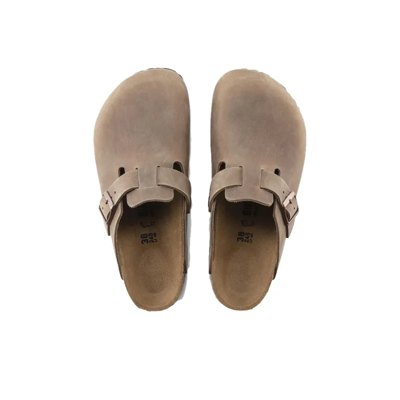 Birkenstock Boston Oiled Leather 'Tobacco'-4