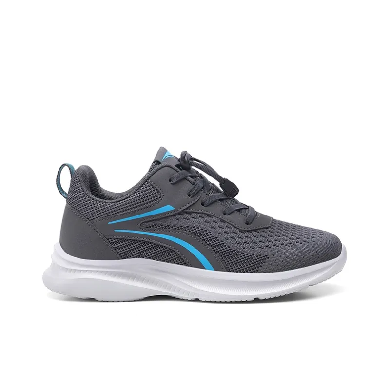 Kinglake Cushioned Slip Resistant Low Top Casual Shoes Unisex Dark Gray-1