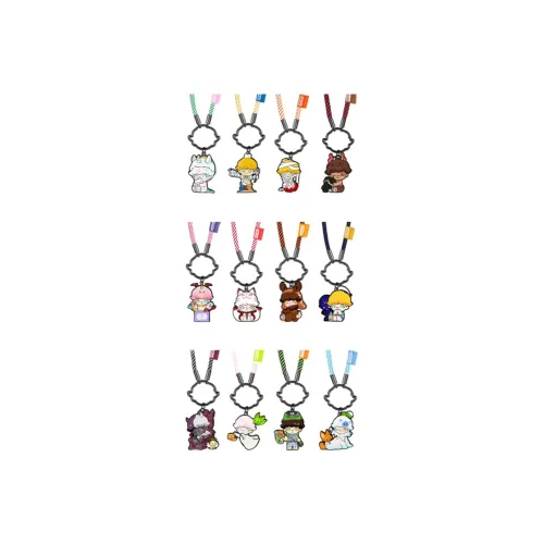 POP MART DIMOO No Sleeping Allowed Tonight Collection Pendant Blind Box Products Single Mystery Box/Full Box 12 Pcs