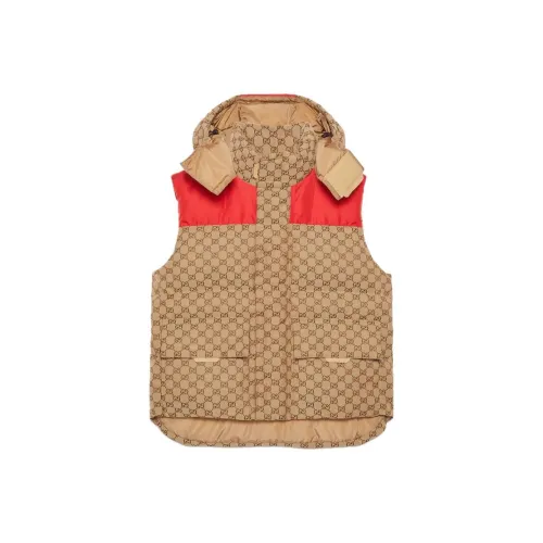 GUCCI Vests Men Khaki