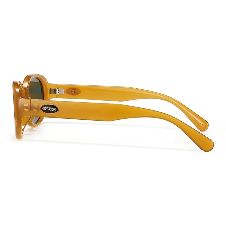 BERTHA TR/Memory Plastic Oval Sunglasses Unisex-18