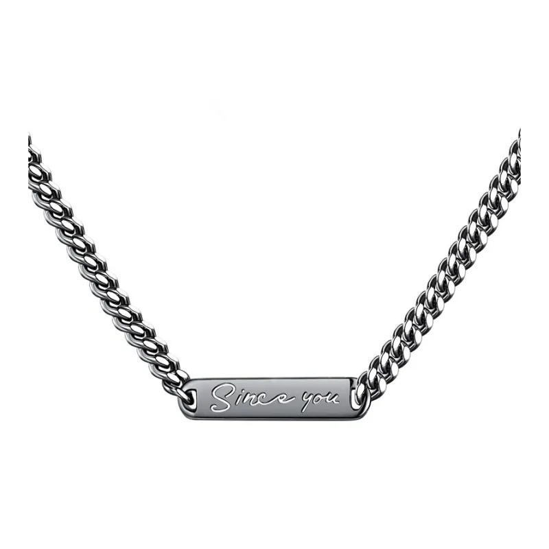 SINCE YOU S925 Silver Necklaces Unisex-6