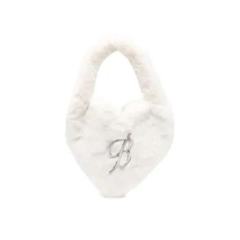 Blumarine Logo Plaque Heart Shape Shoulder Bag