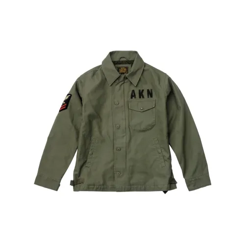 AKCLUB Vintage Collection Jackets Men Army Green