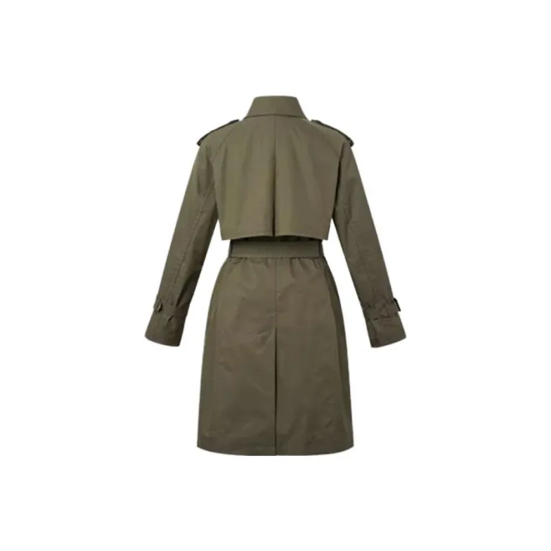 HAZZYS Trench Coats Women's Khaki-1