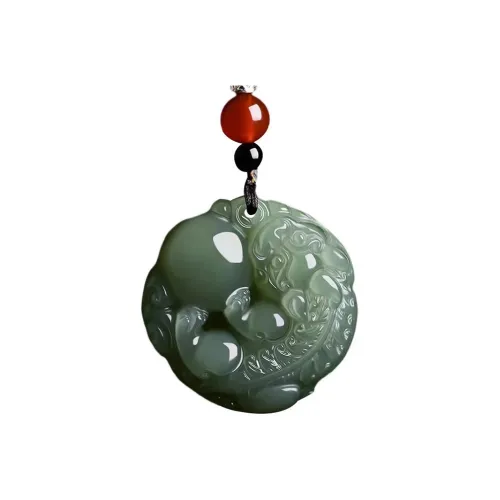 IVANFU Hetian Jade Pendants Unisex