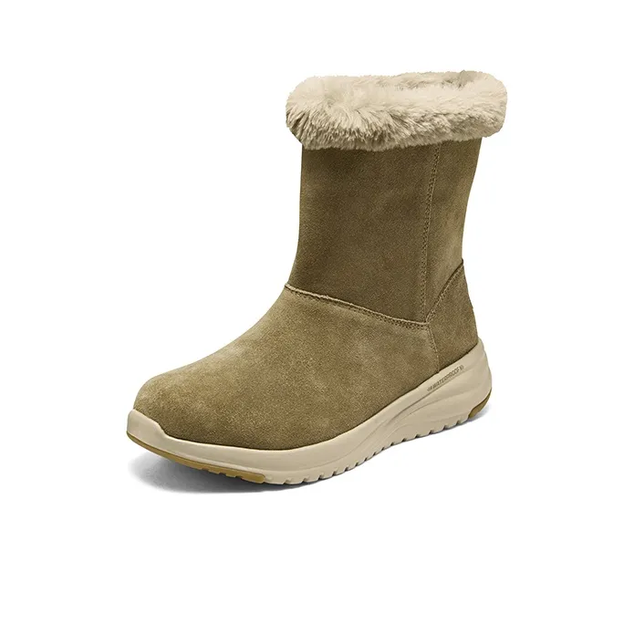 Skechers ON THE GO STELLAR Thermal Abrasion Resistant Slip Resistant Crew Snow Boots Women's Brown-2