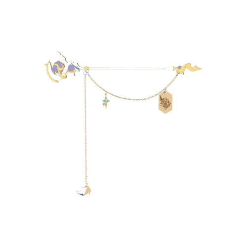 MIHOYO Kiana Guns Girl Z Heart Targeting Brooch Badges