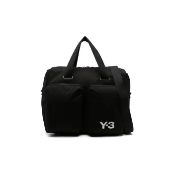 Y 3 Logo embroidered Duffle Bag
