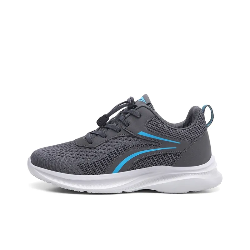 Kinglake Cushioned Slip Resistant Low Top Casual Shoes Unisex Dark Gray-0