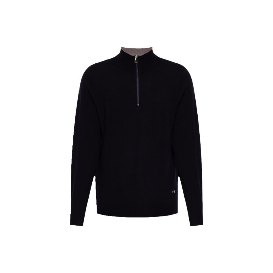 bebcdrshop trends polo collar merino wool sweater POIZON