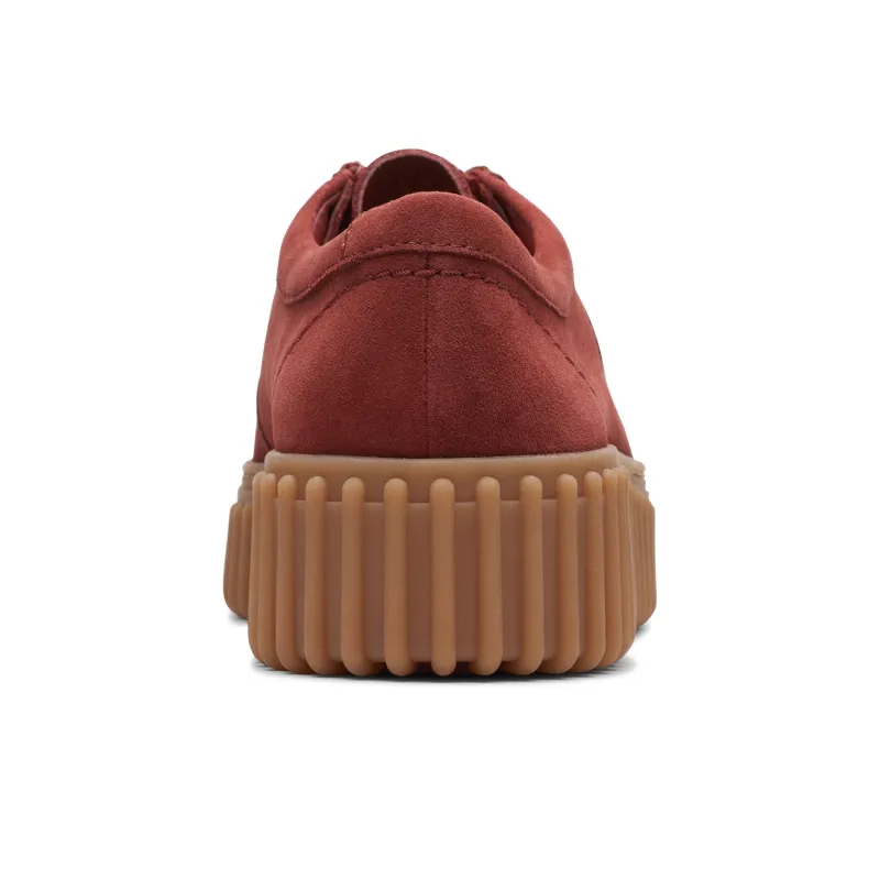 Clarks Street Collection Cushioning Low Top Casual Shoes Women's Deep Red-3