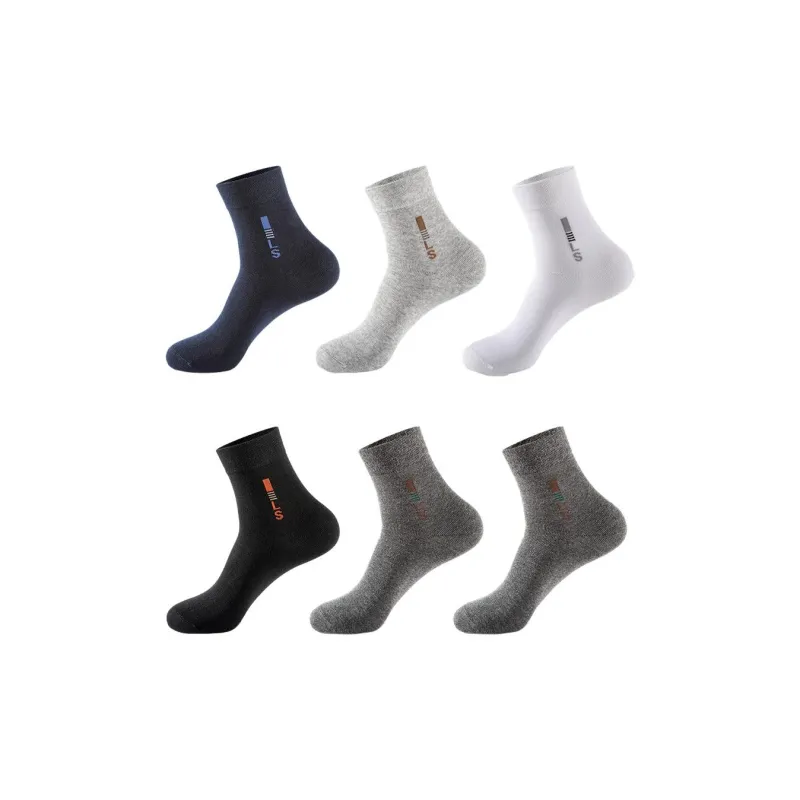 Lanza Men Mid Calf Socks-0