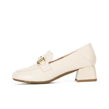 LESELE Loafers Women's Low Top Black/Beige