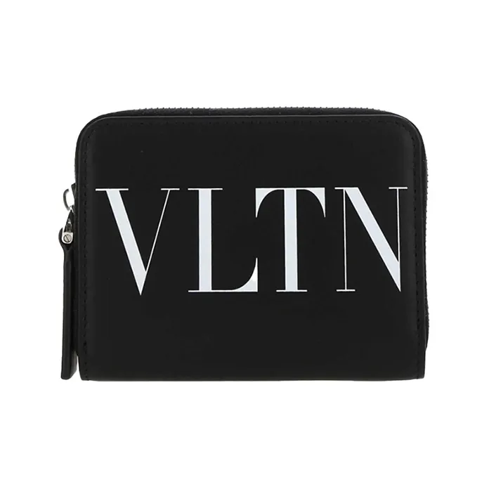 Valentino Leather Coin Purse Regular Women's Black-0