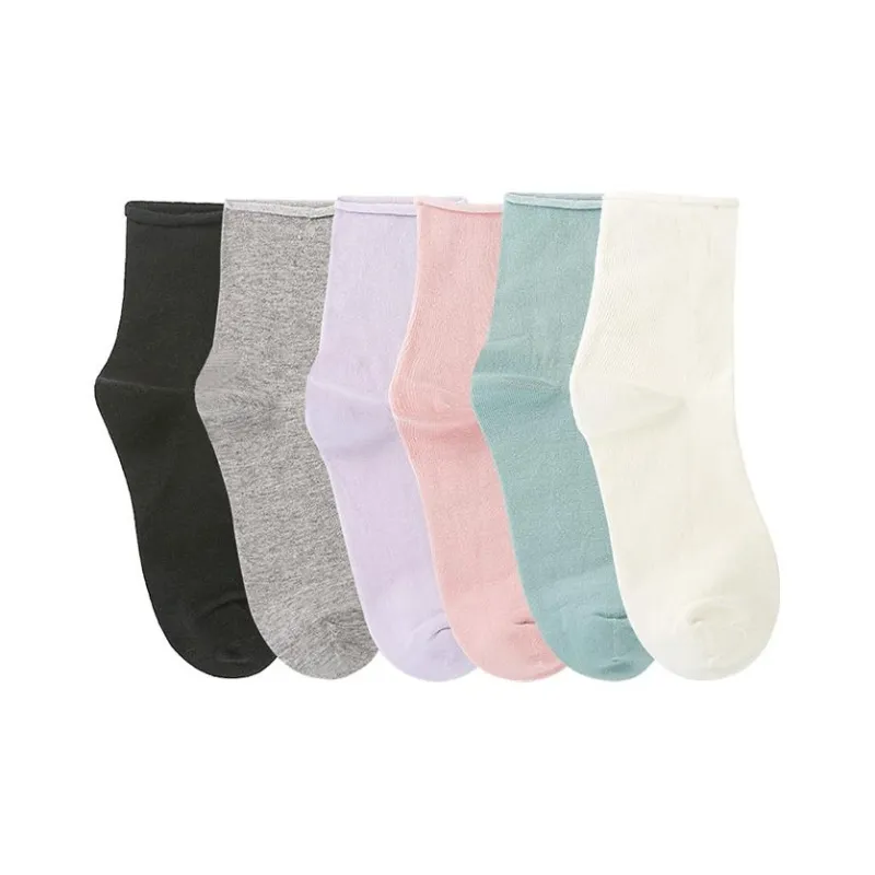 Lanza Mid Calf Socks Women's 6 Pack-0