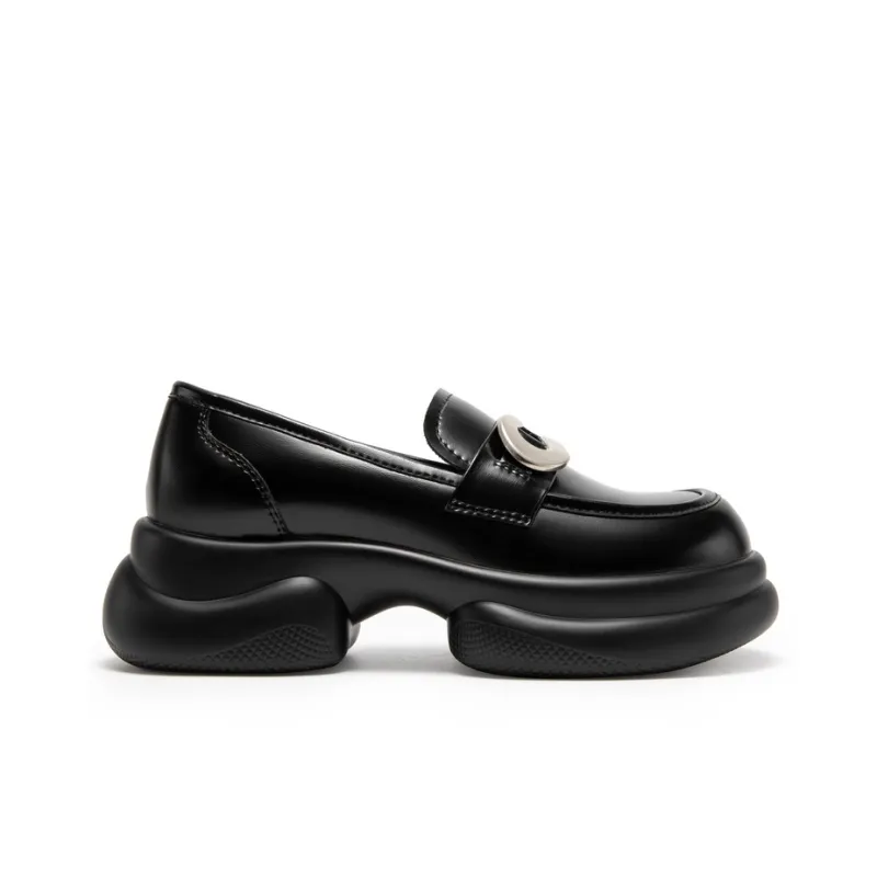 C°BANNER Loafers Women's Black/Khaki-1