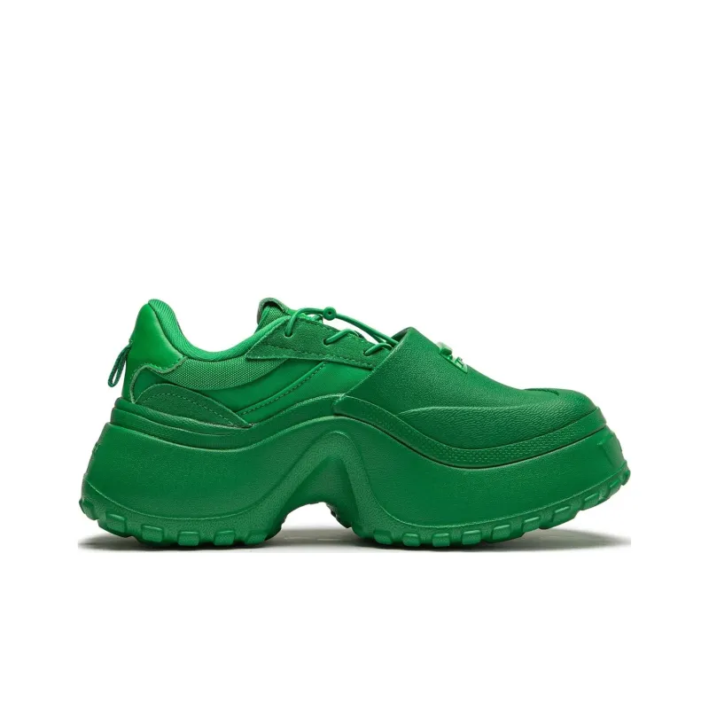 LiNing Project* Abrasion Resistant Low Top Casual Shoes Women's Medium Green-1