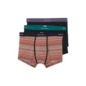 Paul Smith 3 Pack Logo Waistband Boxers