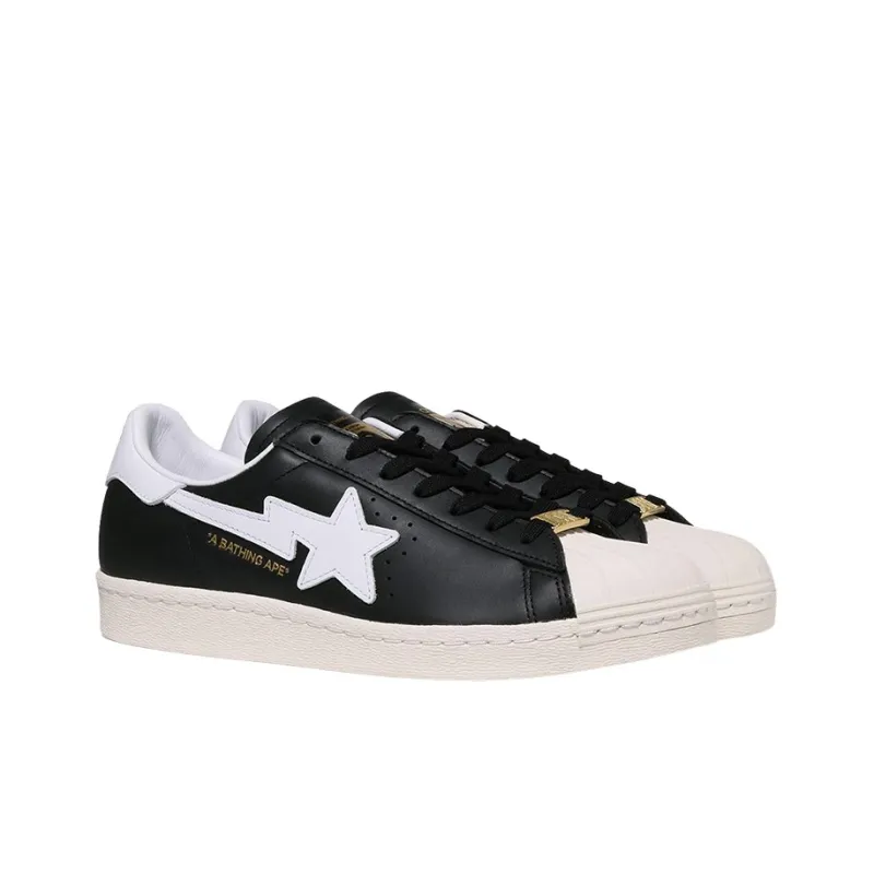 Adidas X A Bathing Ape Superstar 'Black'-3