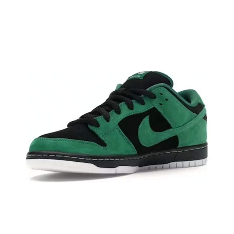 Nike Sb Dunk Low Black Pine Green-2
