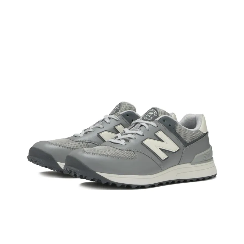 New Balance NB 574 Cushioned Anti Slip And Wear Resistant Lightweight Low Top Golf Shoes Unisex Gray-2