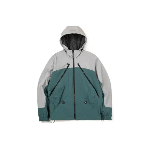 MADEN Jackets Men Gray Green