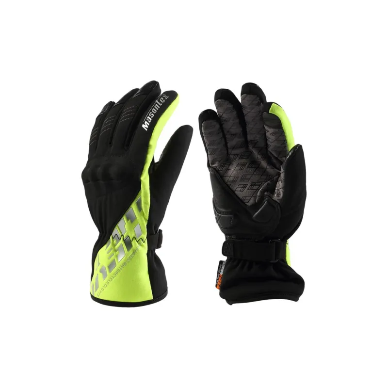 Masonte Motorcycle Protective Gears Twill Suede Goatskin Unisex Long-2