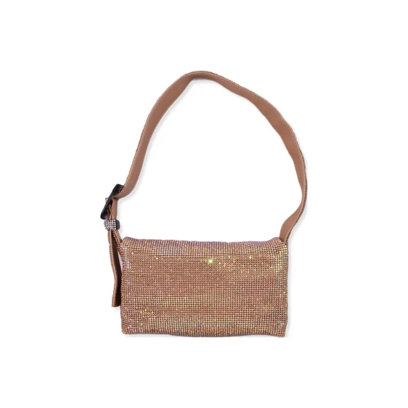 BENEDETTA BRUZZICHES Vitty La Mignon Embellished Shoulder Bag-1