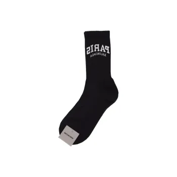 Balenciaga Paris Tennis Socks Black/White