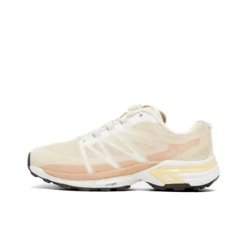 SALOMON XT Wings 2 Turtle Dove Cushioning Wear Resistant Low Top Outdoor Shoes Unisex Beige