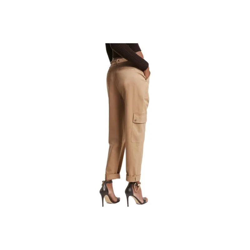 MICHAEL KORS Casual Pants Women's Dark Camel-1