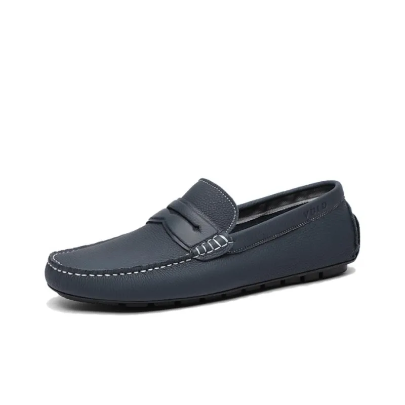 VOLO Slip-on Shoes Beanie Shoes Men's Blue-5
