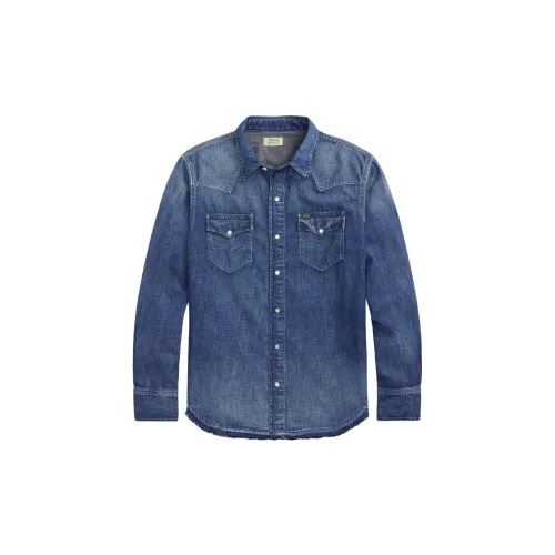 Polo Ralph Lauren Denim Jackets Men Blue