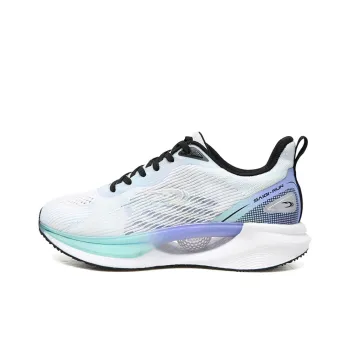 SAIQI Low Top Running Shoes Men's Pearl White