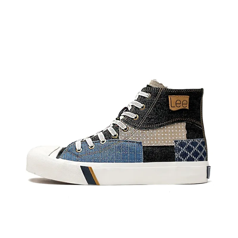 Lee Lightweight And Breathable High-Top Canvas Shoes Unisex-0