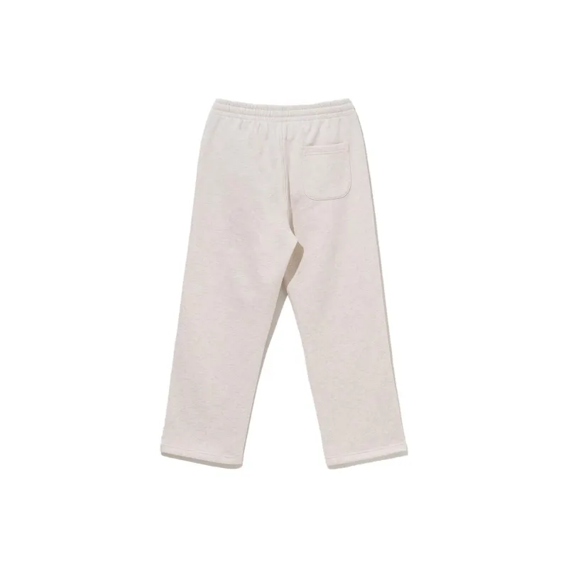 New Era Casual Pants Unisex Oatmeal-1