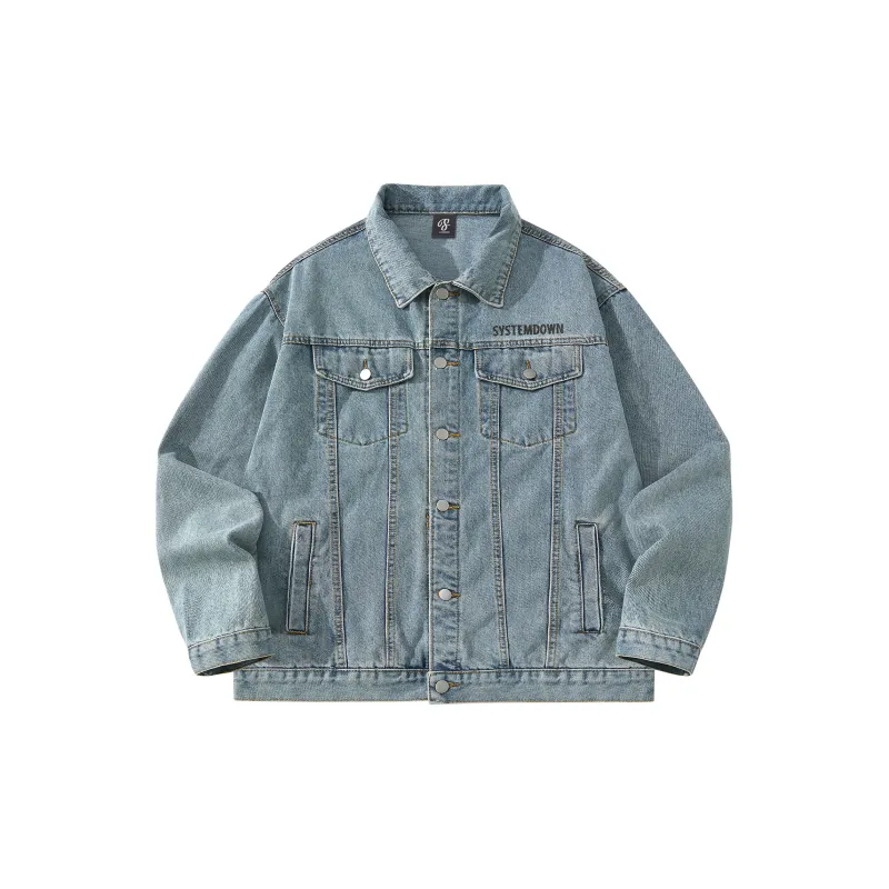 Systemdown Denim Jackets Unisex-5