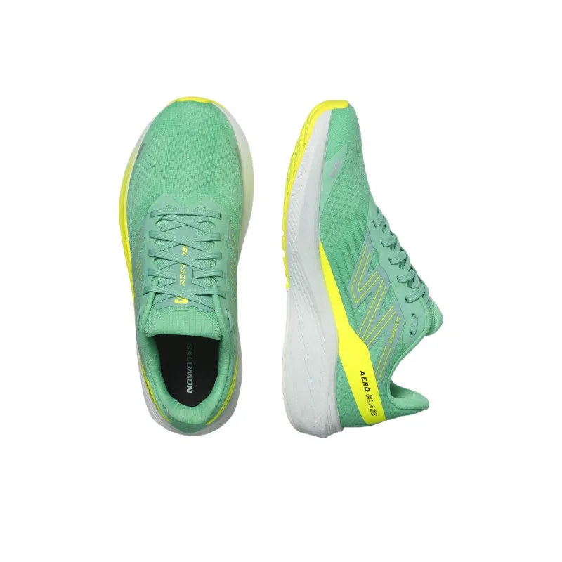 SALOMON Women's Aero Blaze 'Cockatoo Safety Yellow'-3