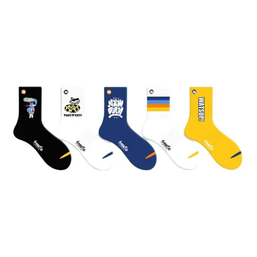 HANADASOX Men Mid-Calf Socks