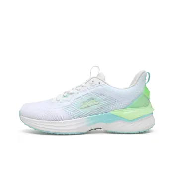 SAIQI Flying Swan Low Top Running Shoes Unisex Snow White