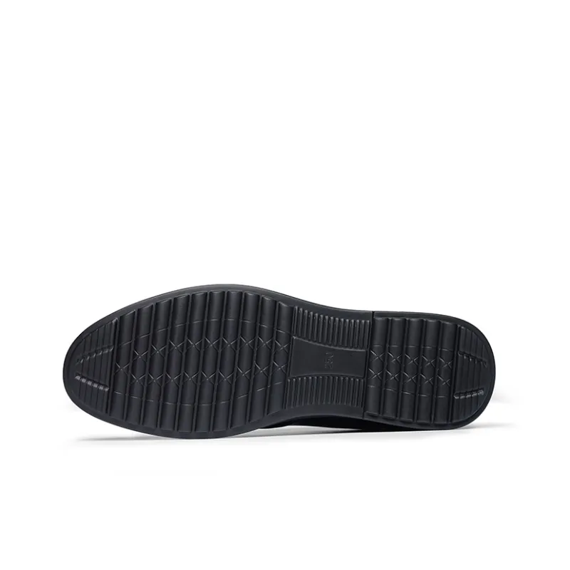 LAORENTOU Men's Casual Shoes Men Low Top Orange-4