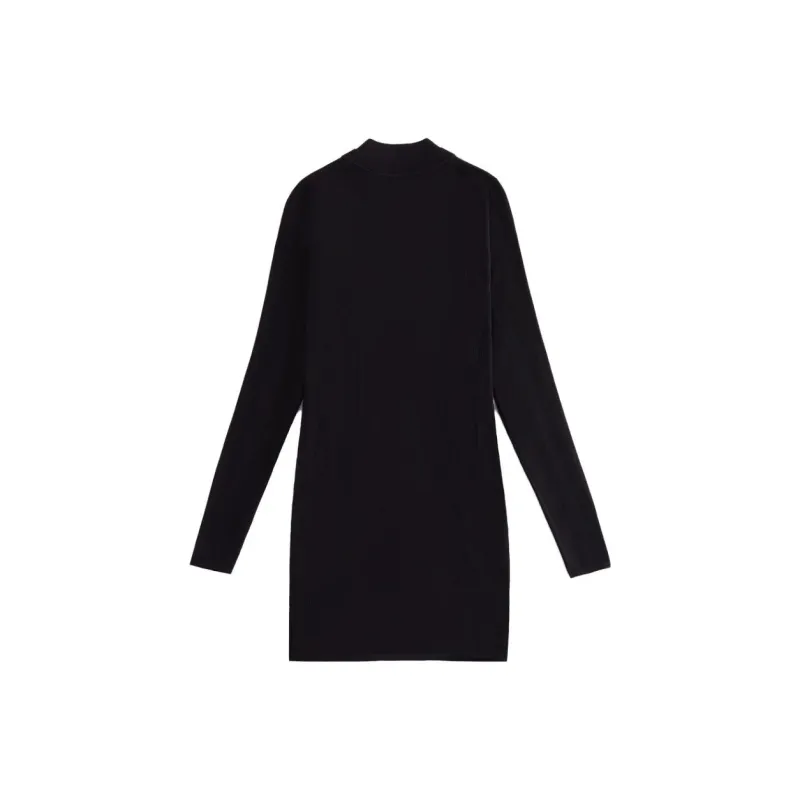 KITH Women's AW23 Fall/Winter Collection Long-Sleeved Dresses Women's Black-1