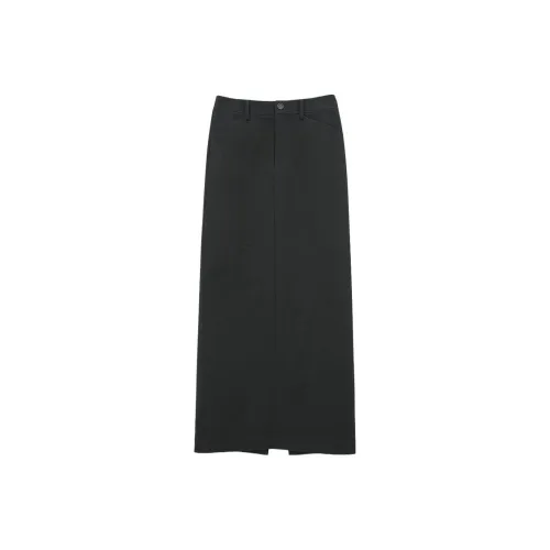 INSISFEMME Casual Long Skirts Women's Munich Black