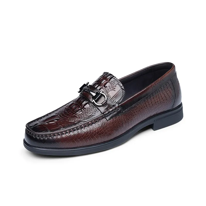 LAORENTOU Loafers Men Brown/Black-6