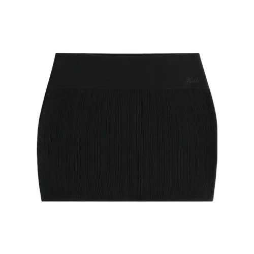 KITH Women's AW23 Fall/Winter Collection Casual Short Skirts Women's Black