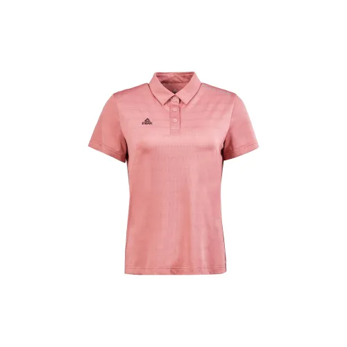 PEAK Polo Shirts Women's Gray Magenta