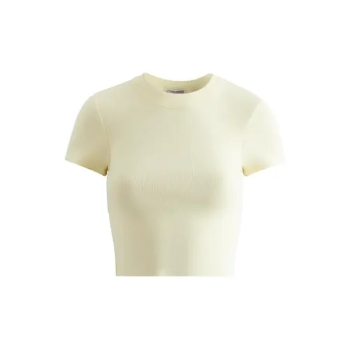 KITH Women's AW23 Fall/Winter Collection T-Shirts Women's Yellow